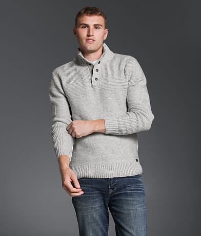 Outpost Makers Snap Henley Sweater front view