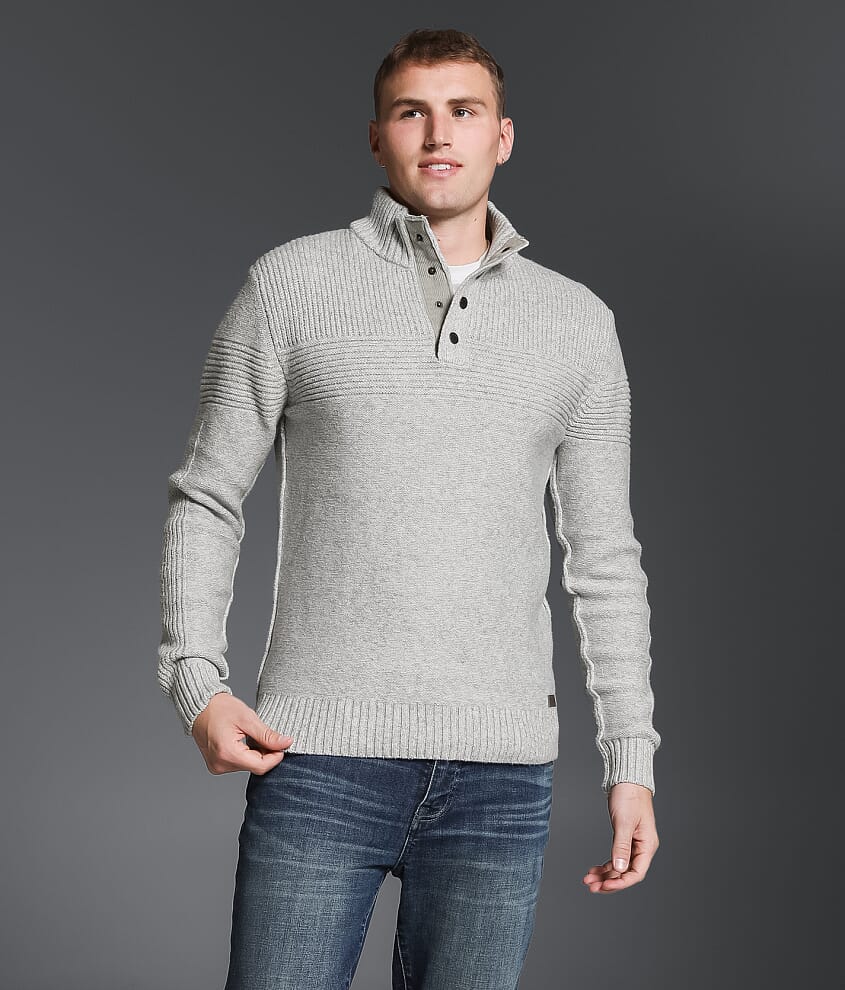 Snap Henley Sweater