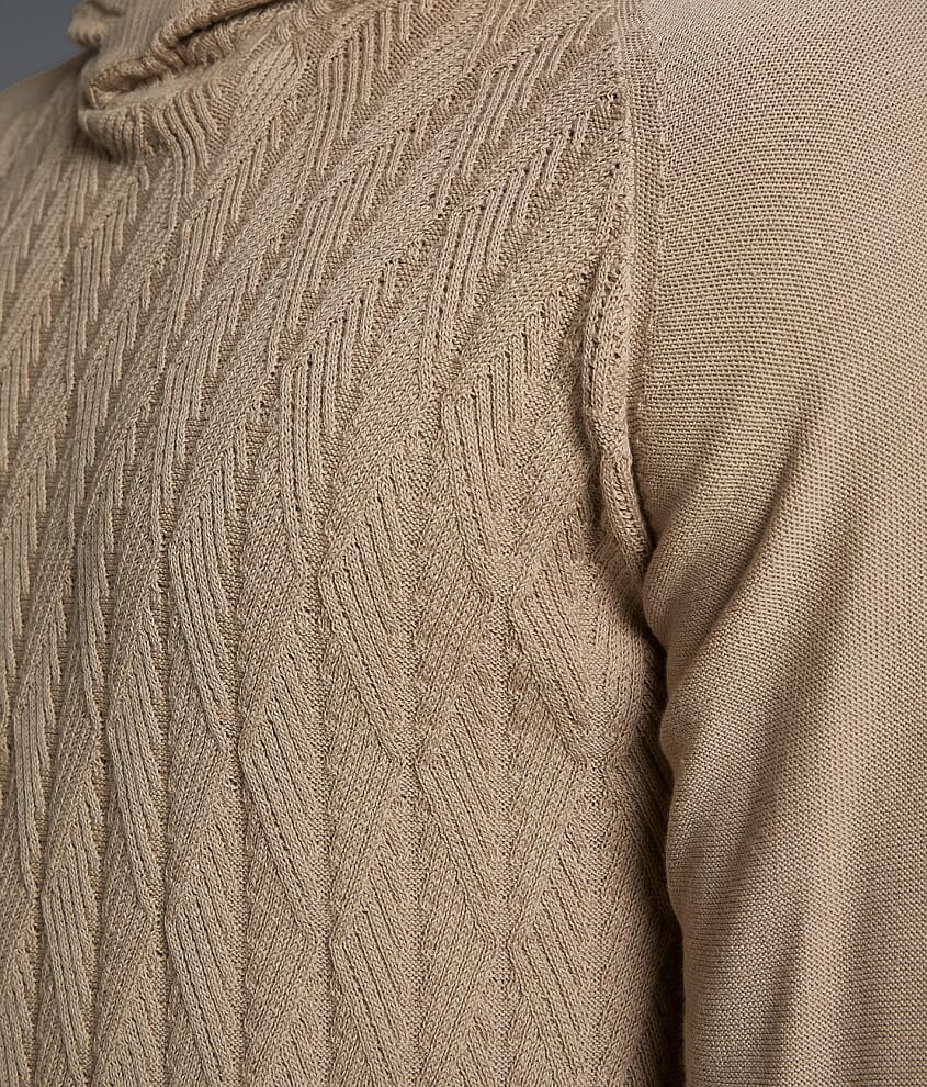 Crossover Hooded Sweater