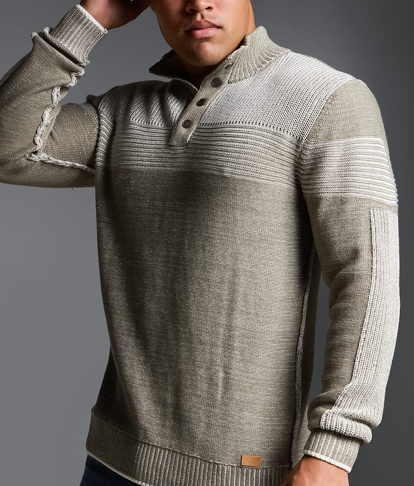 Snap Henley Sweater