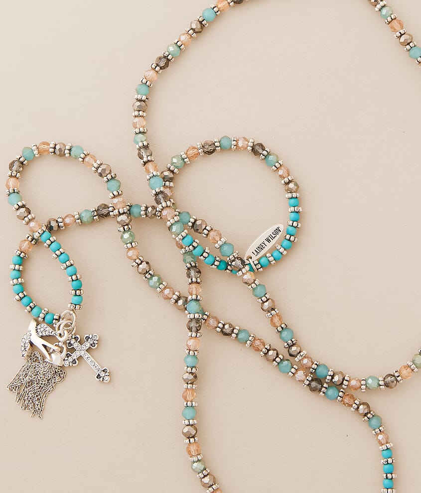 Beaded Charm Convertible Necklace