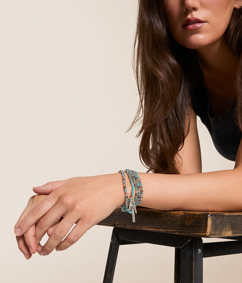 Beaded Charm Convertible Necklace