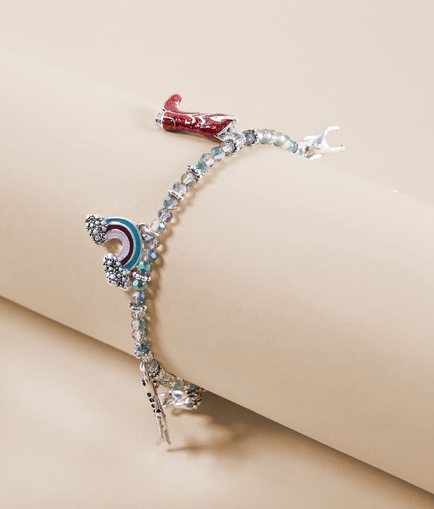 Beaded Charm Bracelet