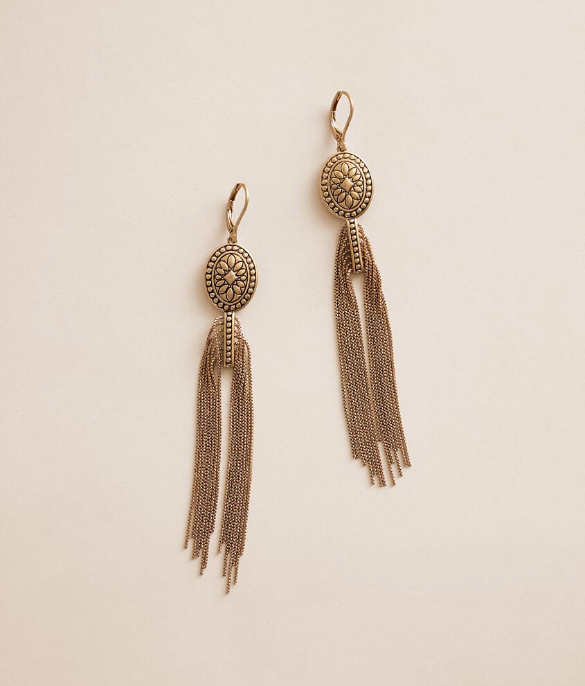 Drama Chain Fringe Earring