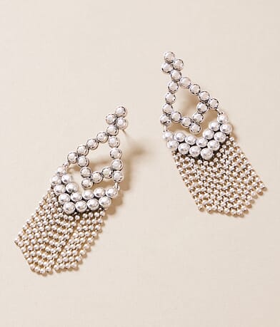 Lainey Wilson Beaded Chandelier Earring front view