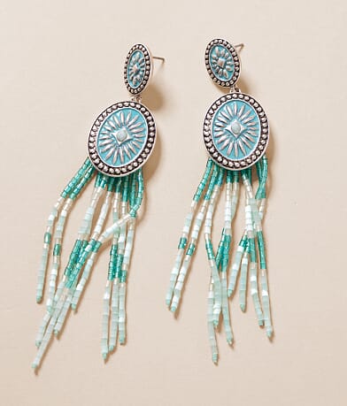 Lainey Wilson Beaded Fringe Earring misc detail 1 view