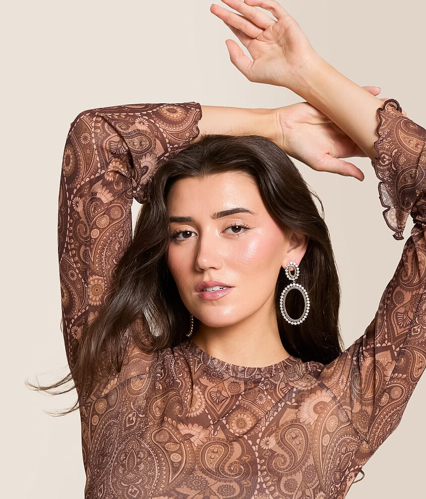 Western Glitz Earring