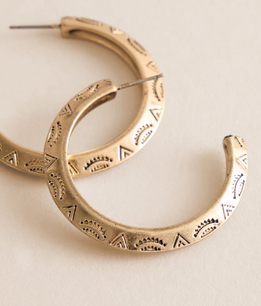 Western Hoop Earring - thumbnail 2