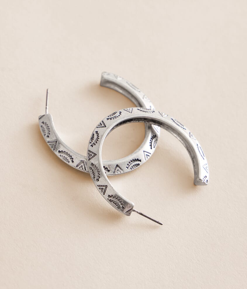 Western Hoop Earring - thumbnail 2