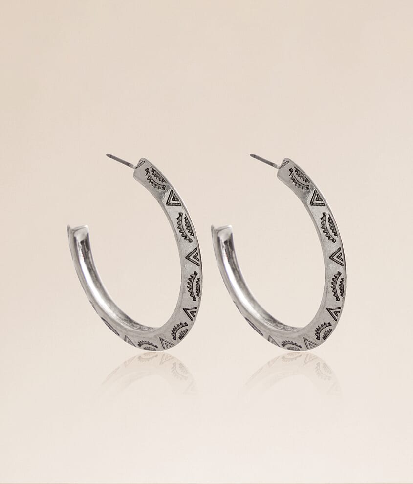 Western Hoop Earring