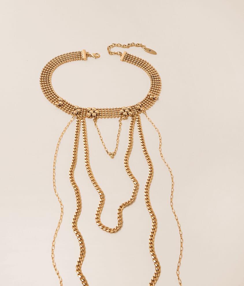 Choker Swag Chain Necklace