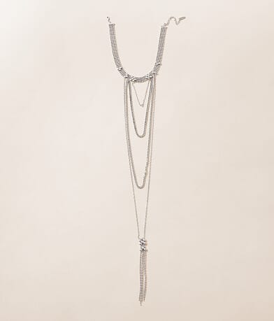 Lainey Wilson Swag Chain Choker Necklace front view