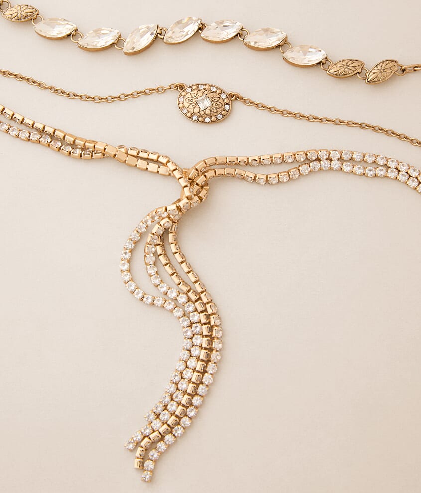 Western Glitz Tiered Necklace