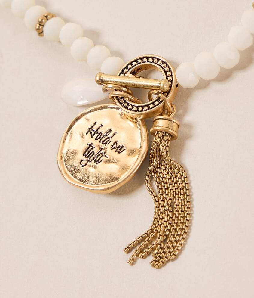 Hold On Tight Charm Necklace - thumbnail 2