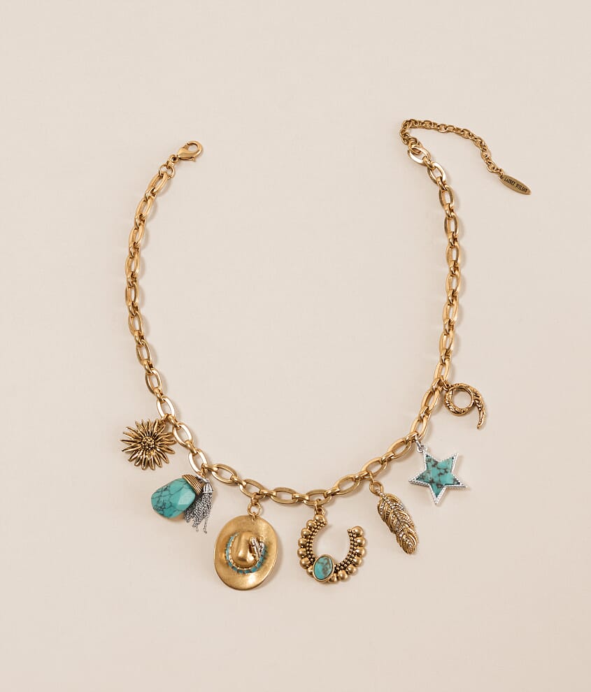 Western Statement Charm Necklace