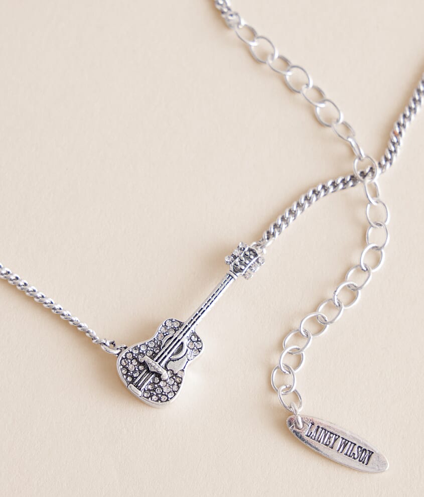 Glitz Guitar Necklace