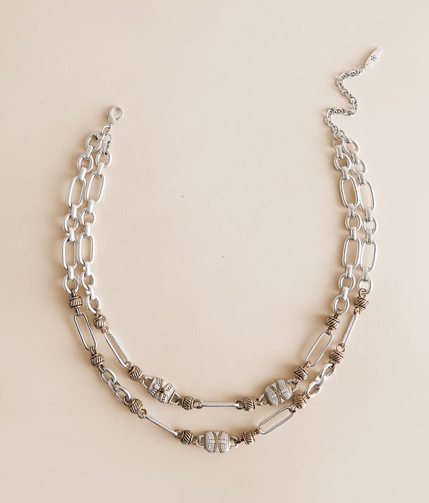 Western Chain Tiered Necklace