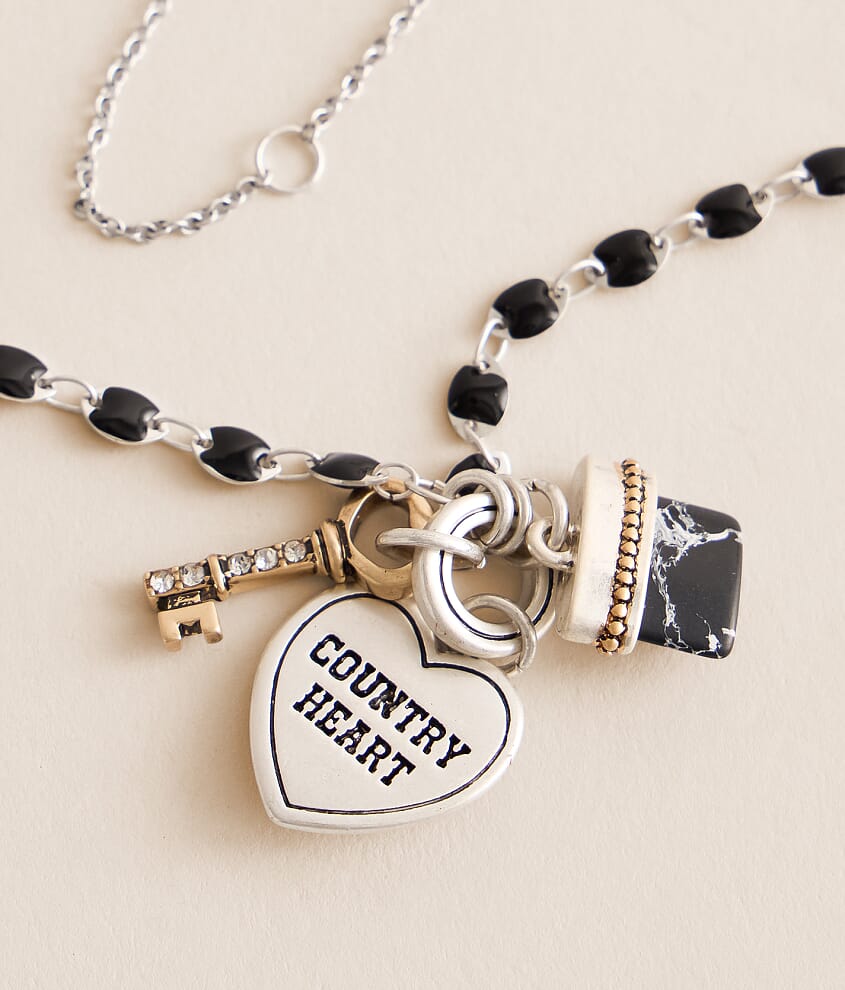 Country Heart Necklace - thumbnail 3