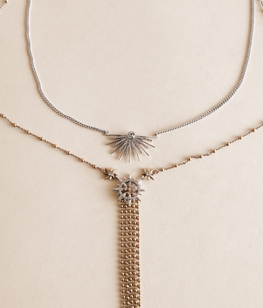 Starburst Lariat Necklace