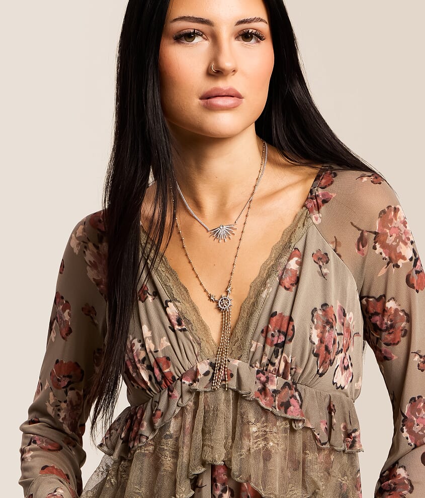 Starburst Lariat Necklace