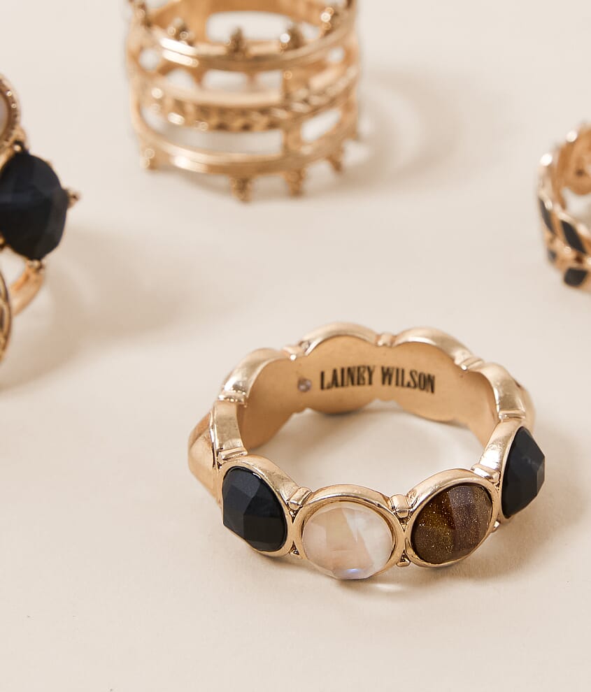 4 Pack Statement Ring Set - thumbnail 2