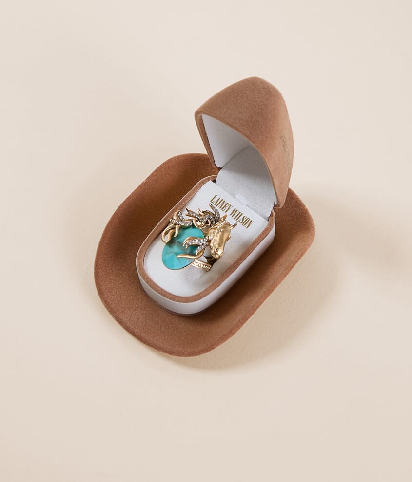 Pave Horse Stretch Ring