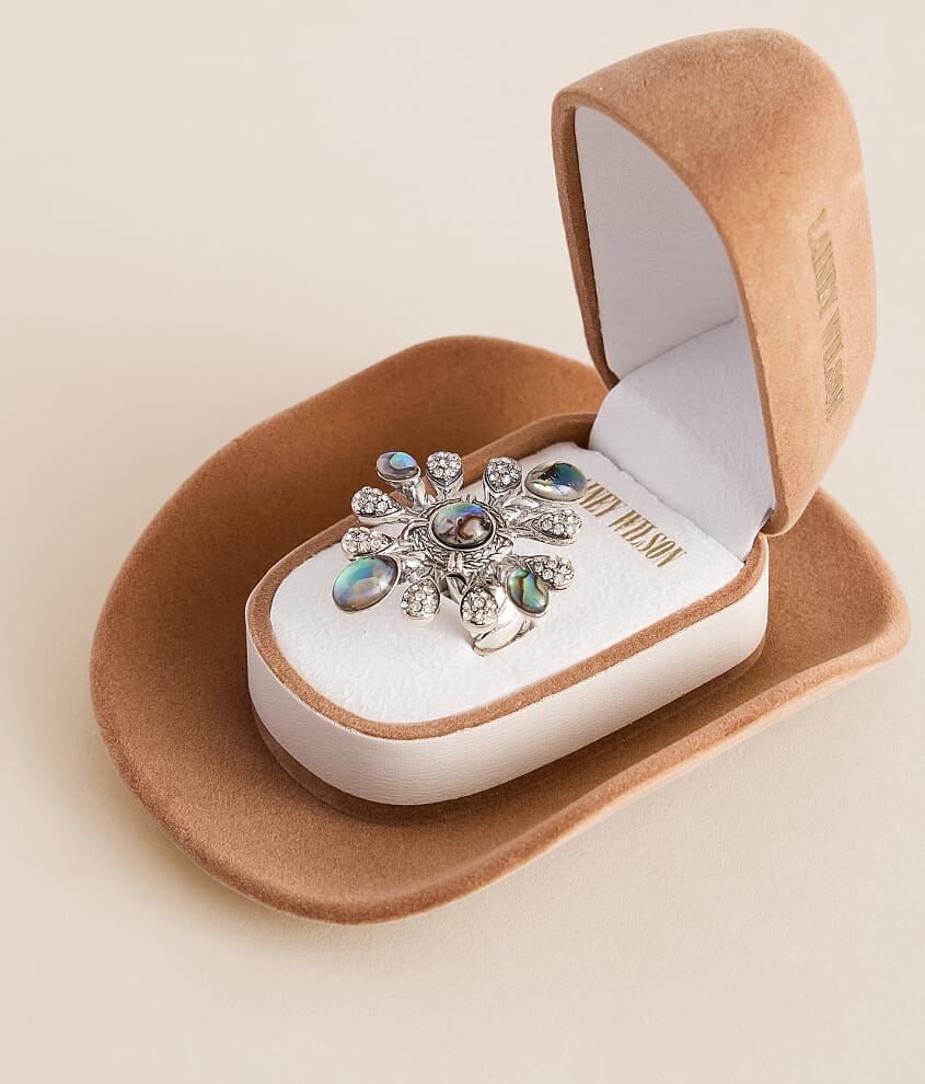 Stone Burst Statement Ring