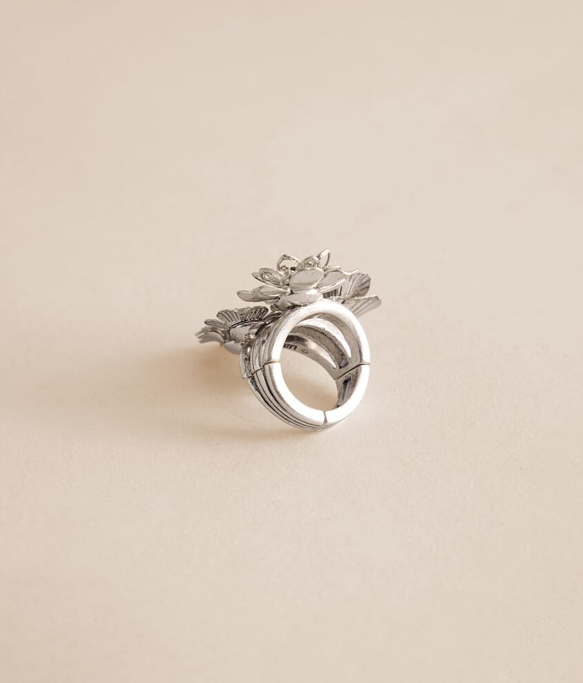Statement Flower Cluster Ring - thumbnail 2