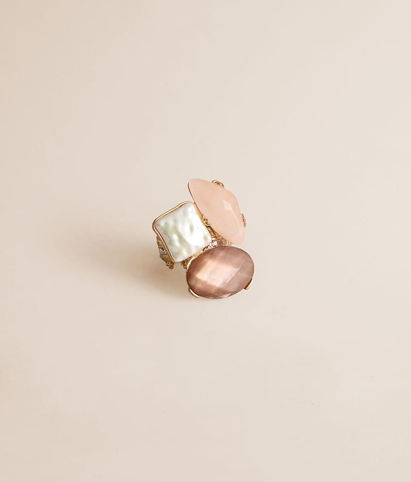Statement Stone Cluster Ring