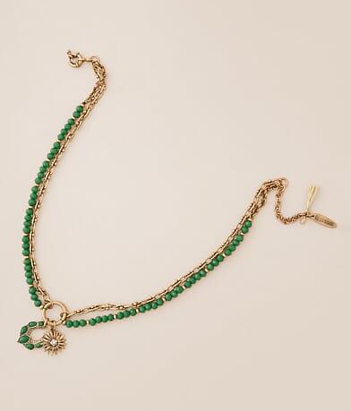 Lainey Wilson Beaded Horseshoe Boot Bracelet front view