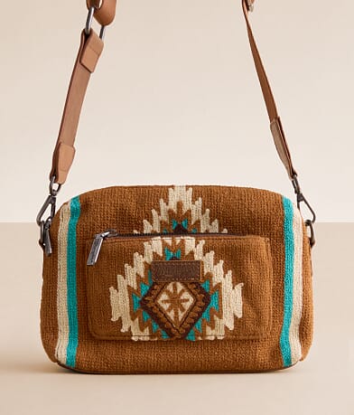 Wrangler® Southwestern Crossbody Purse front view