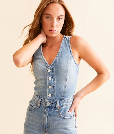 Levi&apos;s&#174; Premium Wide Leg Denim Jumpsuit MISC_DETAIL_1