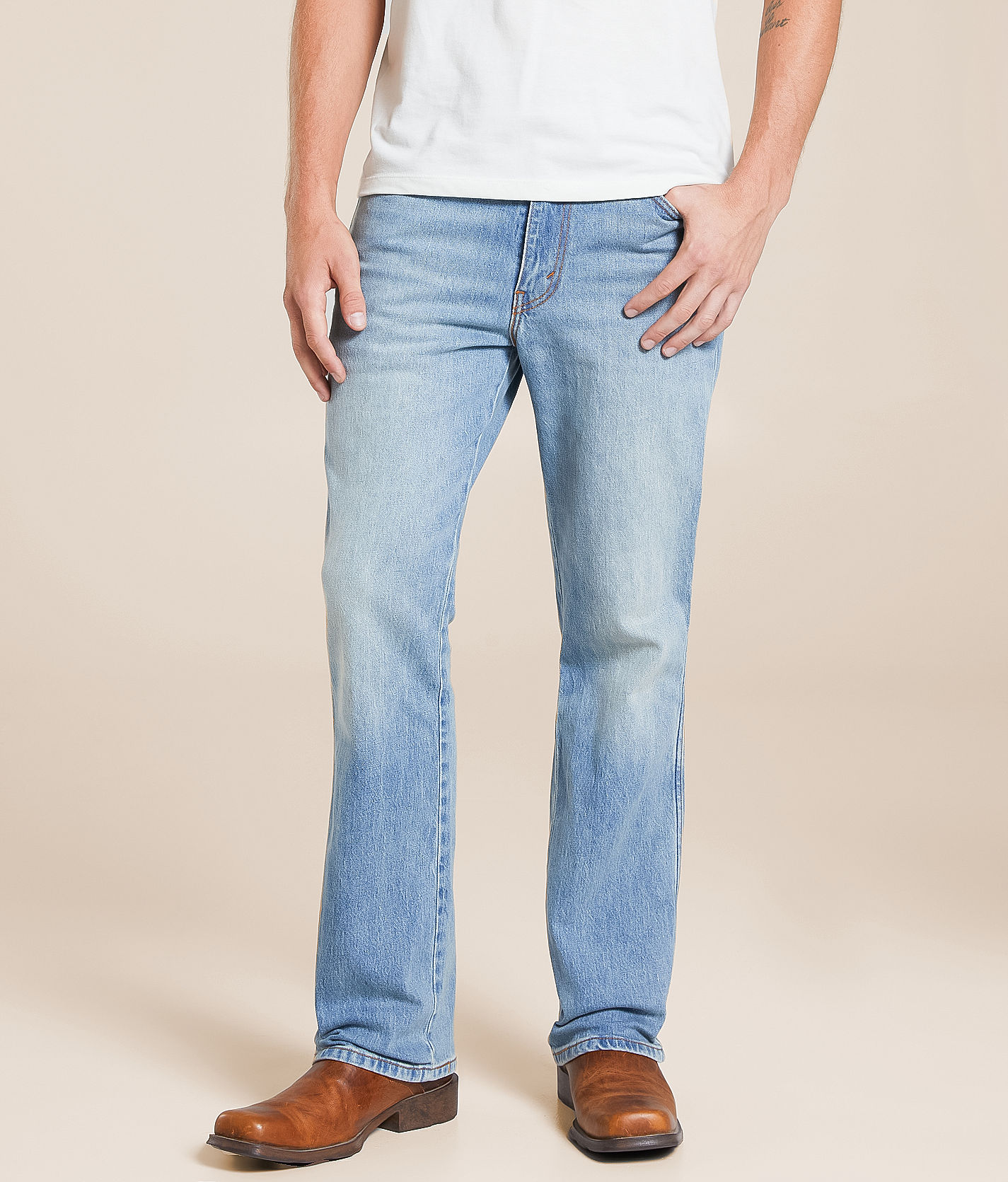 Levi's® 537 Western Boot Jean Men's Jeans in Running Early Buckle