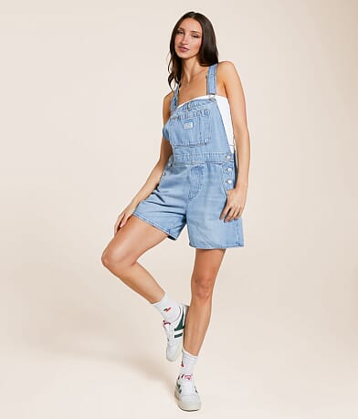 Levi's® Premium Utility Overall Short front view