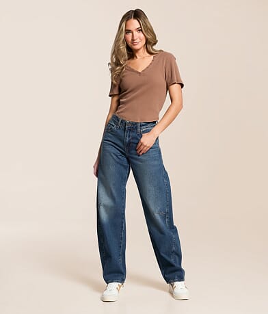 Levi's® Premium Baggy Dad Barrel Jean front view