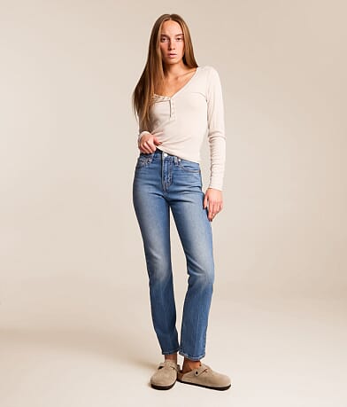 Levi's® Premium Wedgie Slim Stretch Jean front view