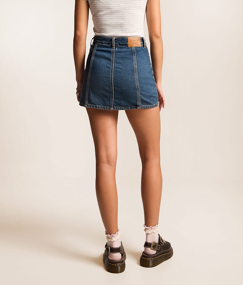 Premium Denim Skort
