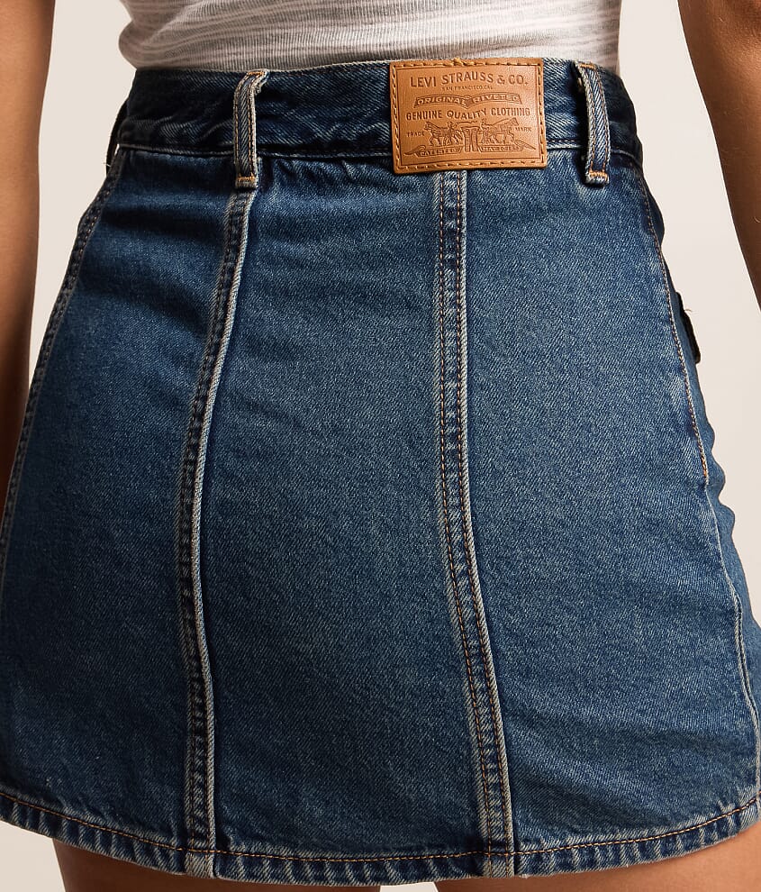 Premium Denim Skort