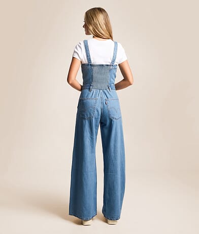 Audra Seamed Denim Jumpsuit thumbnail 3