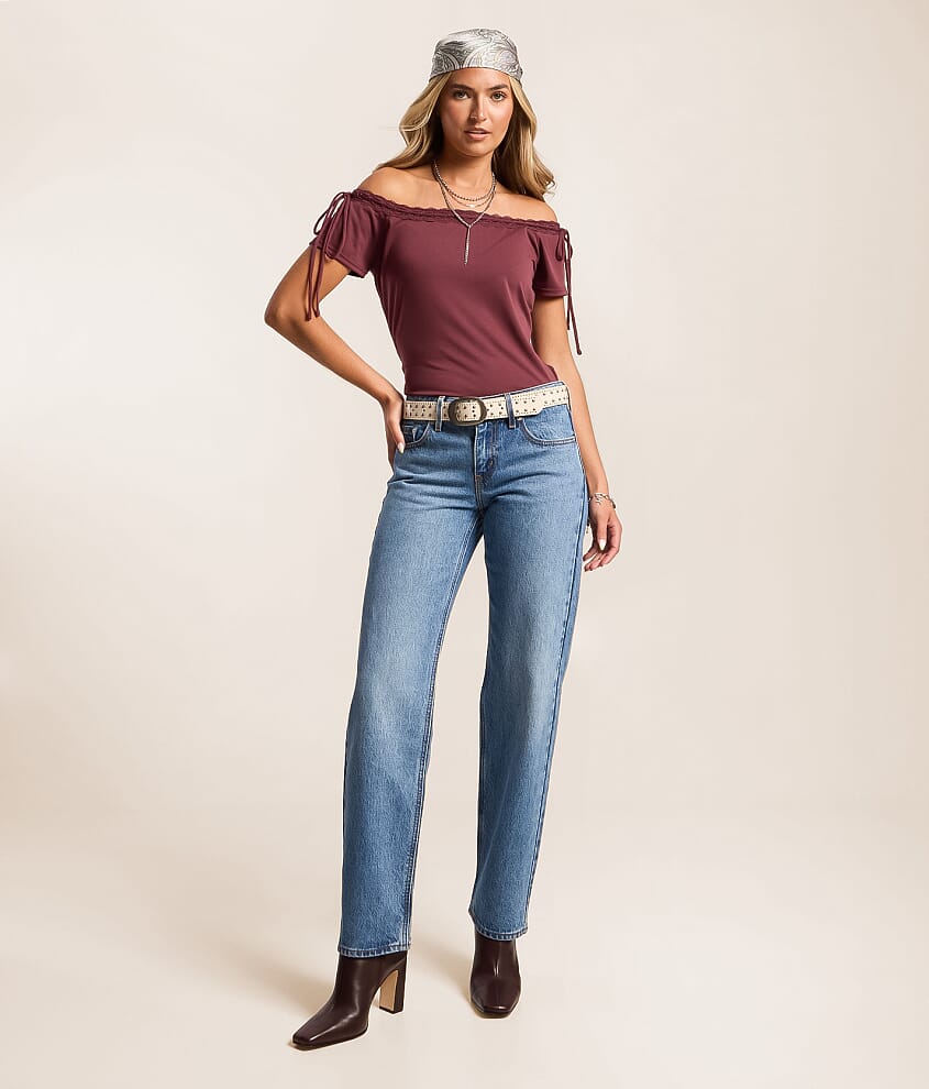 Premium Low Straight Jean
