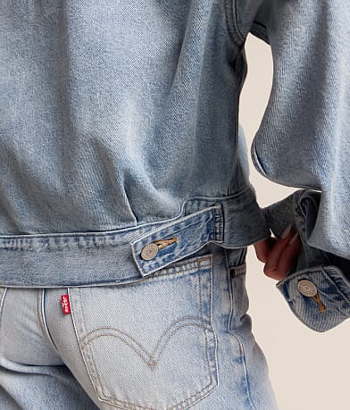 Premium Loose Cropped Trucker Jacket thumbnail 4