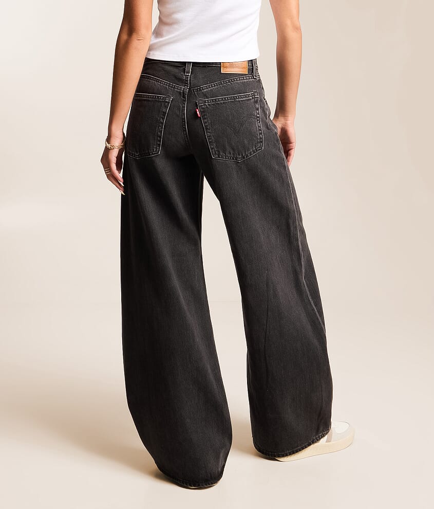 Premium Teardrop Wide Leg Jean thumbnail 4