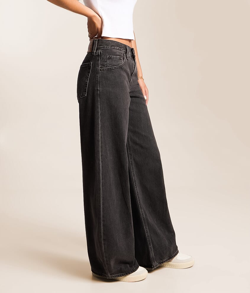 Premium Teardrop Wide Leg Jean thumbnail 3