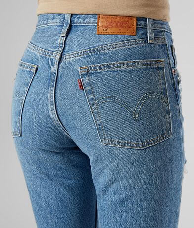 Levi&apos;s&#174; 501&#174; High Rise Straight Jean BACK_POCKET