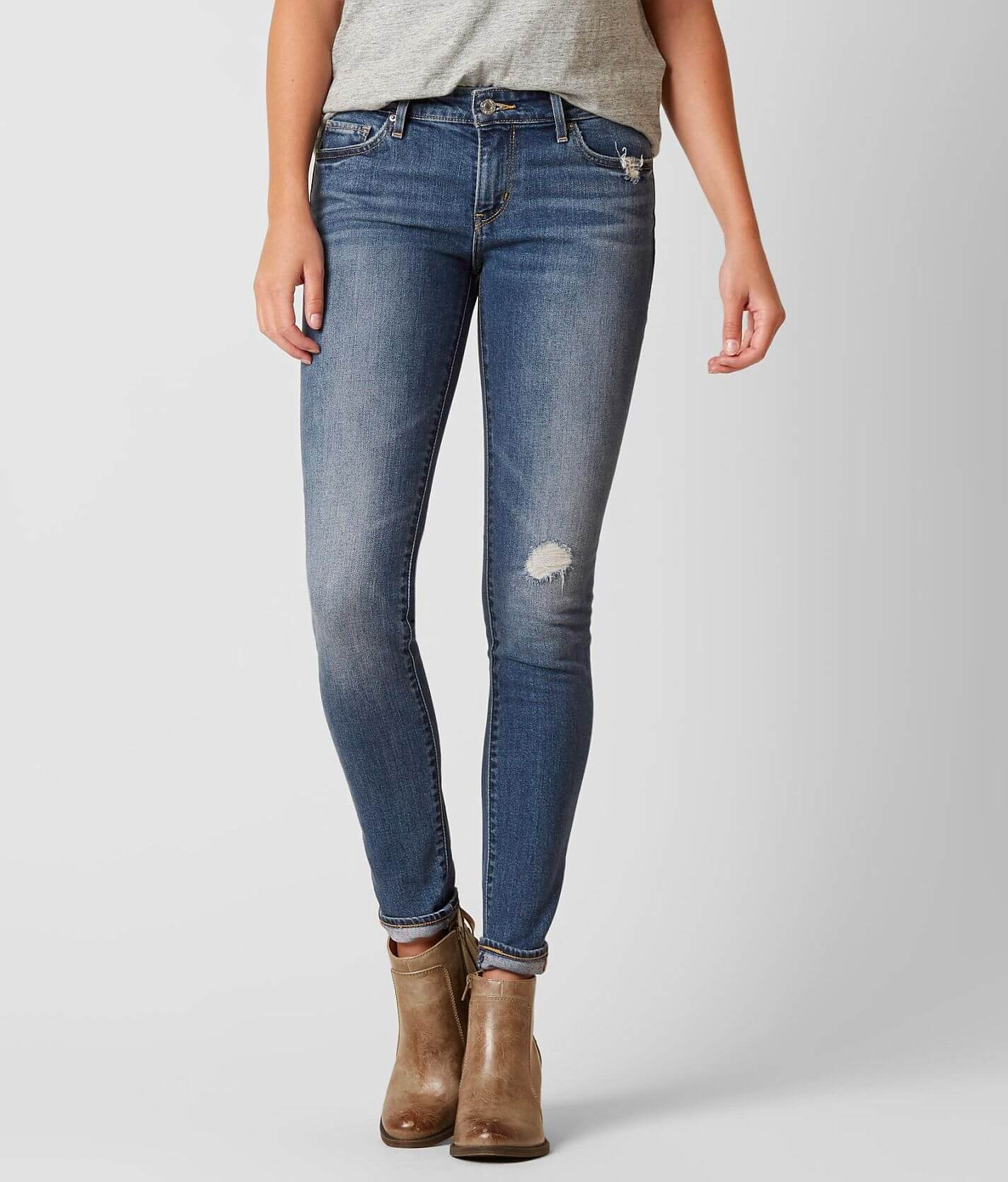 Levi'S® Premium 711 Mid-Rise Skinny Jean - Women'S Jeans In After Life |  Buckle