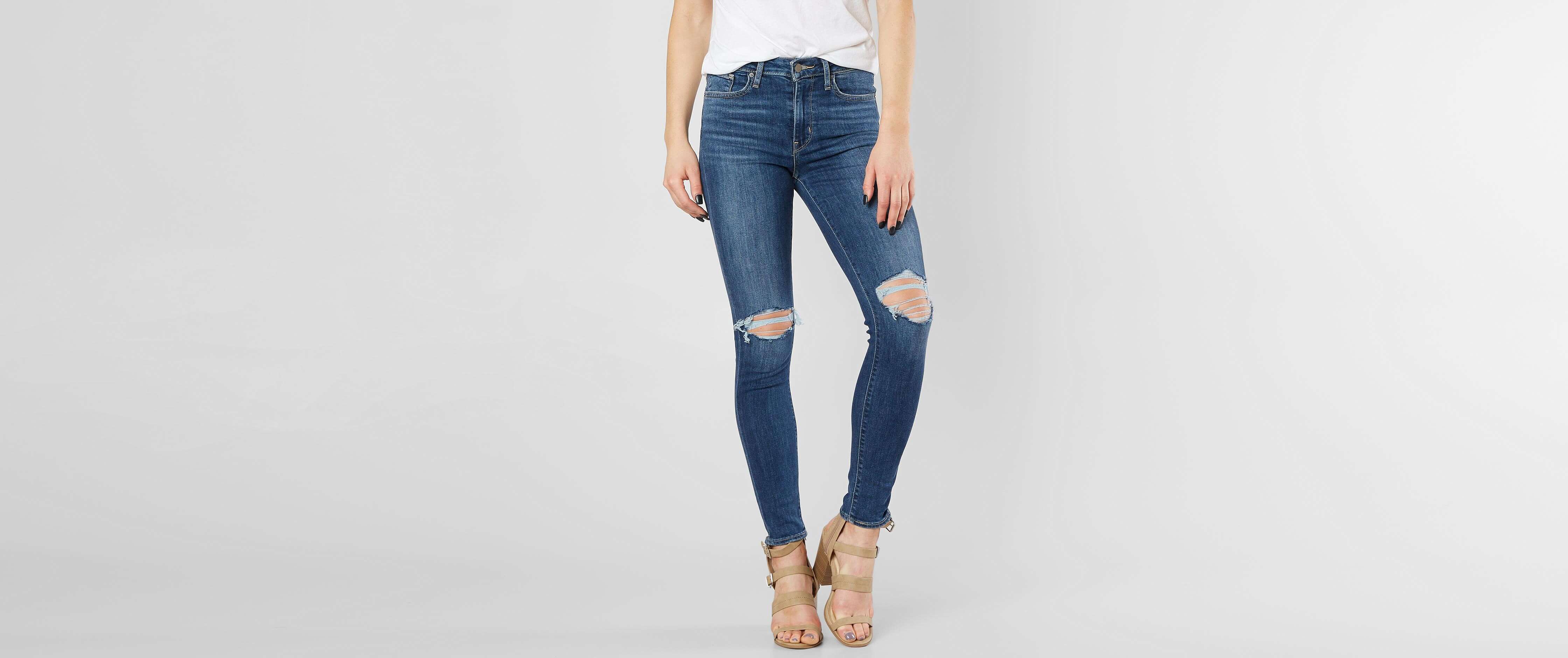 levi's women's 721 high rise skinny jeans