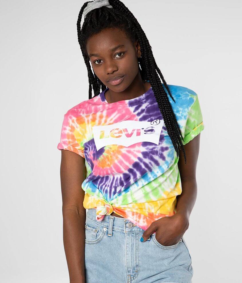 Tie dye 2025 levis shirt