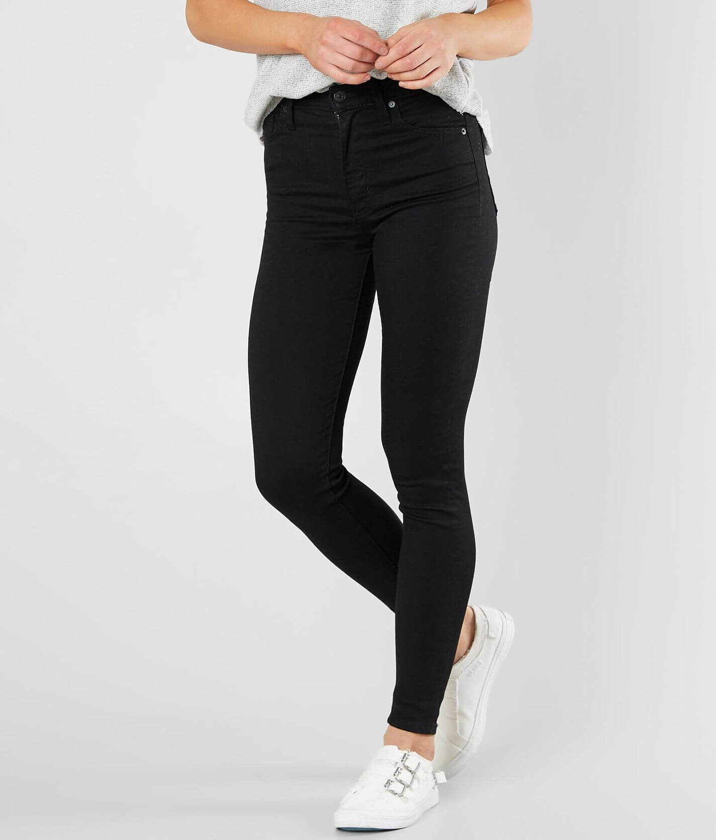 Levi's® Mile High Super Skinny Jean - Women's Jeans in Black Galaxy | Buckle