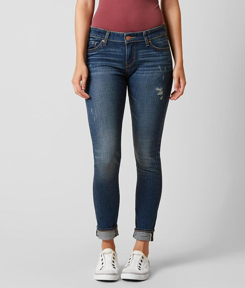 Levi's® 711 Mid-Rise Skinny Selvedge Jean - Women's Jeans in Joyride |  Buckle