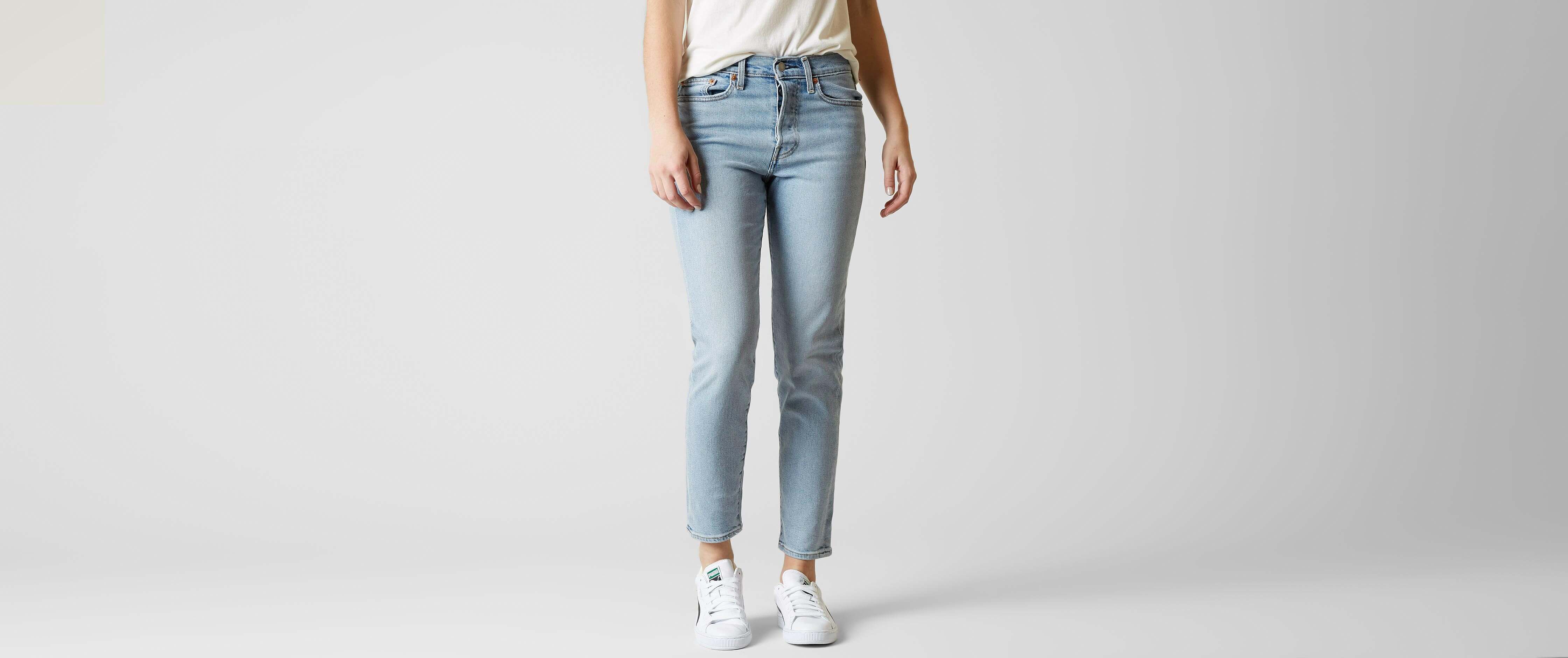 levis wedgie jeans bauhaus blue